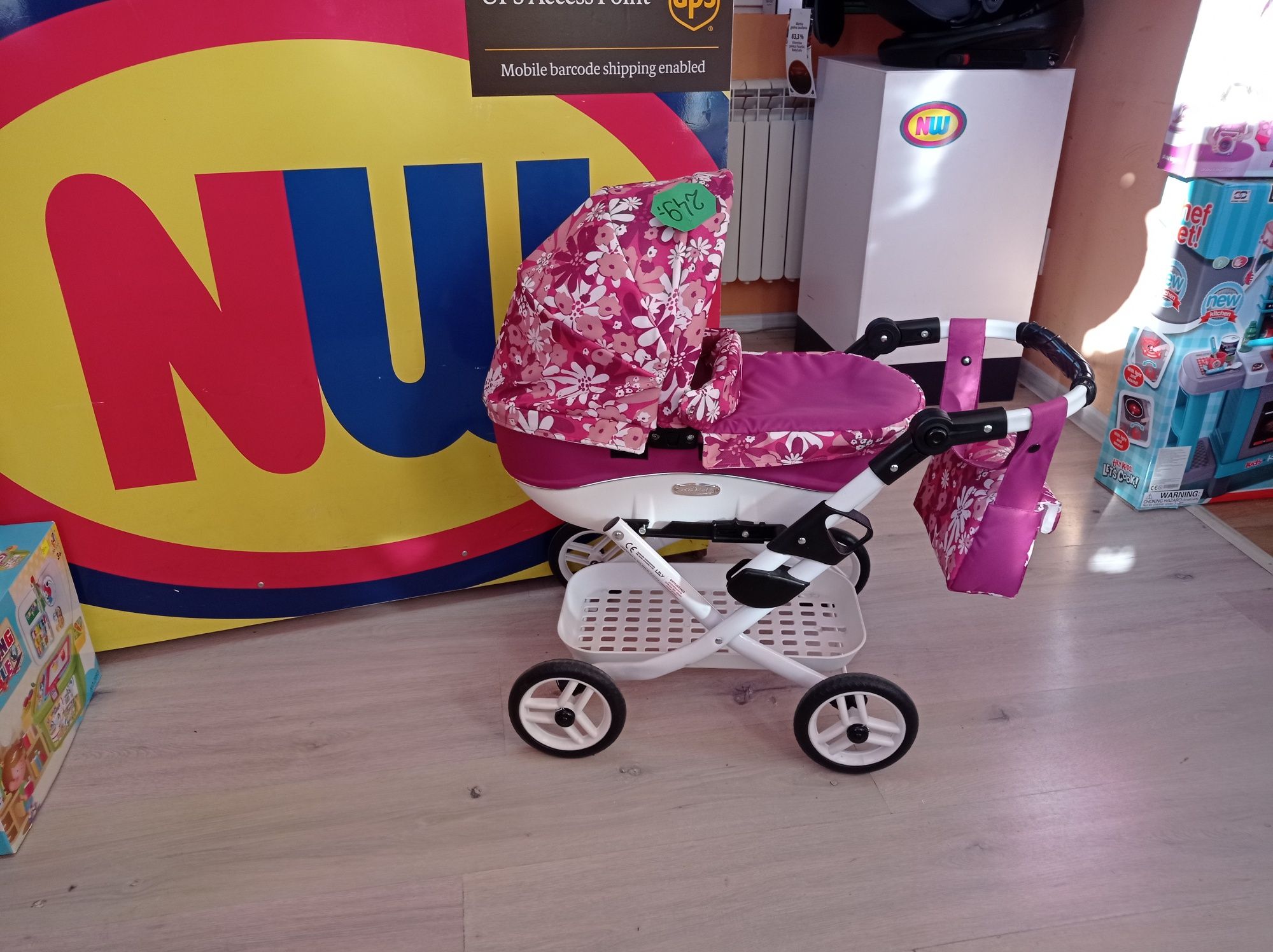 Nowy śliczny wózek dla lalek SKLEP i KOMIS NW