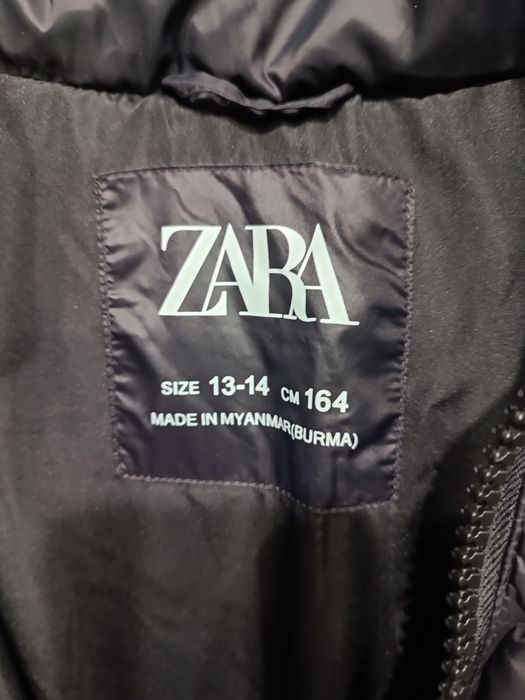 Пуховик Zara 164 см. Xs-S