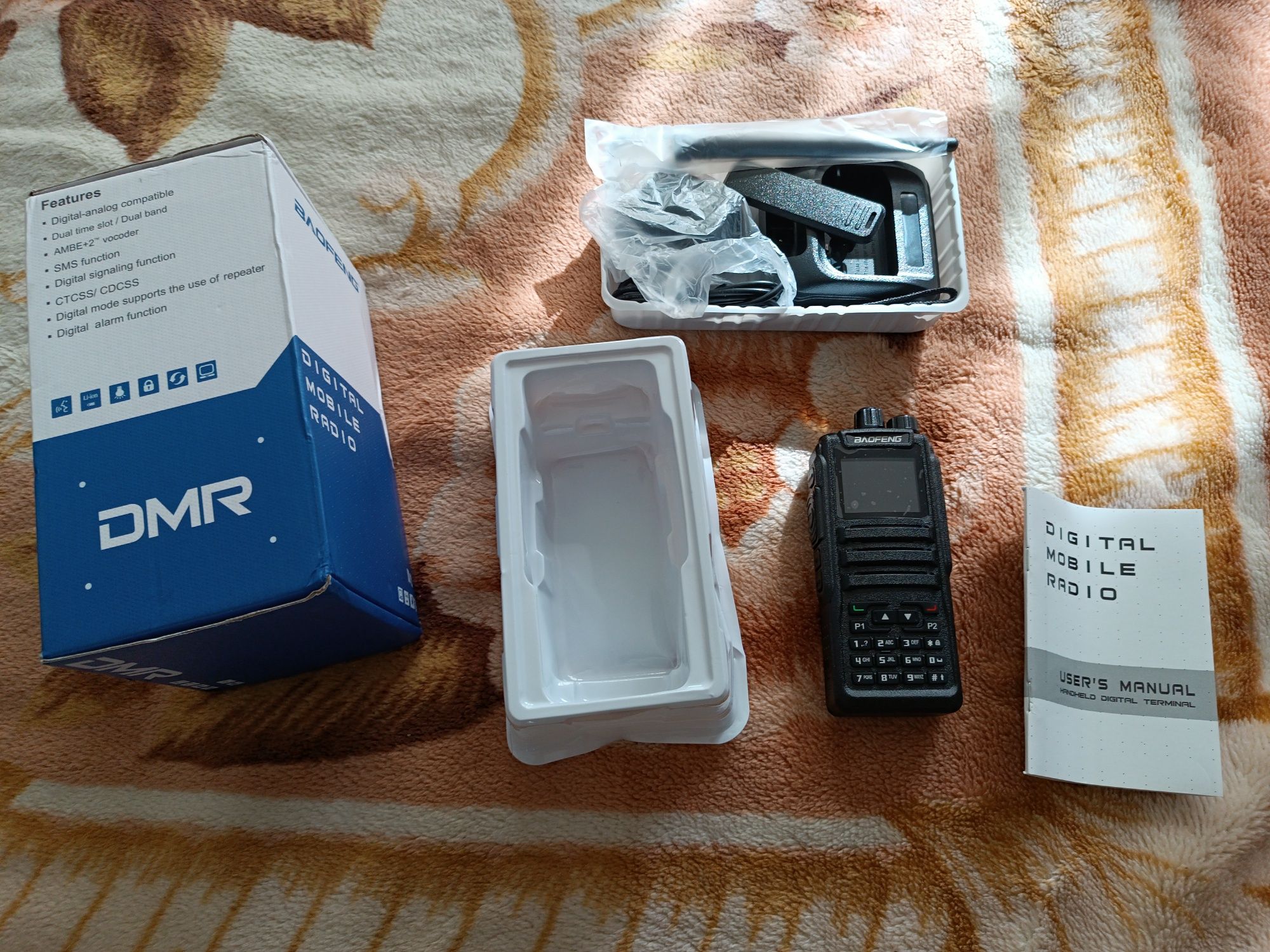 Radiotelefon analogowo-cyfrowy Baofeng DM-1701 2m/70cm. OpenGD77