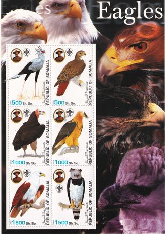Somalia 2003 cena 6,90 zł - ptaki