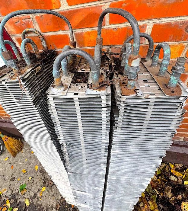 Промислові теплообмінники • Радіатори холодильні Б/у