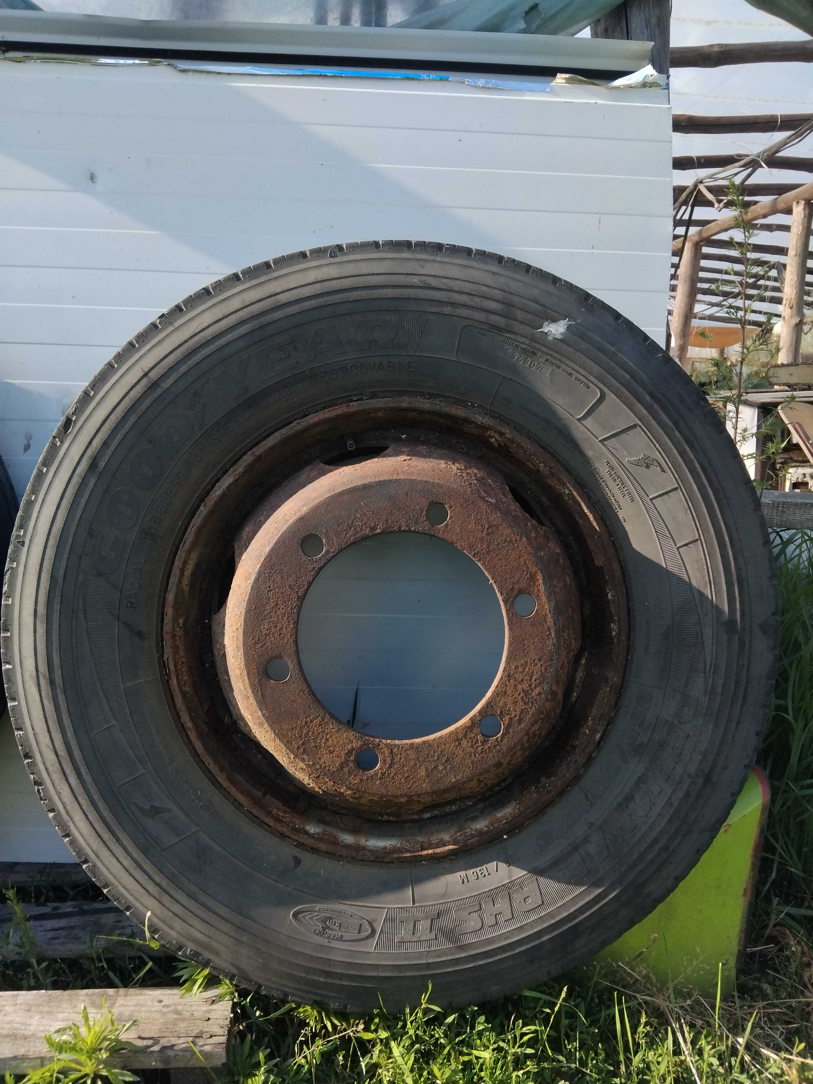 Koło zapas 245/70 265/70 R17.5 opona ciężarowa