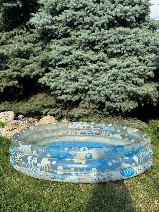 Бассейн надувной Intex Easy set б\у есть детские.