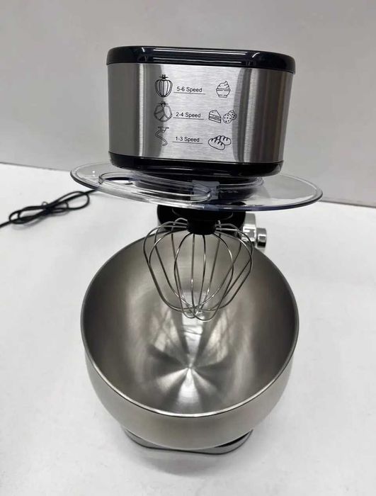 Тістоміс міксер / кухонный комбайн 3500 вт з чашею 6 л, планетарний