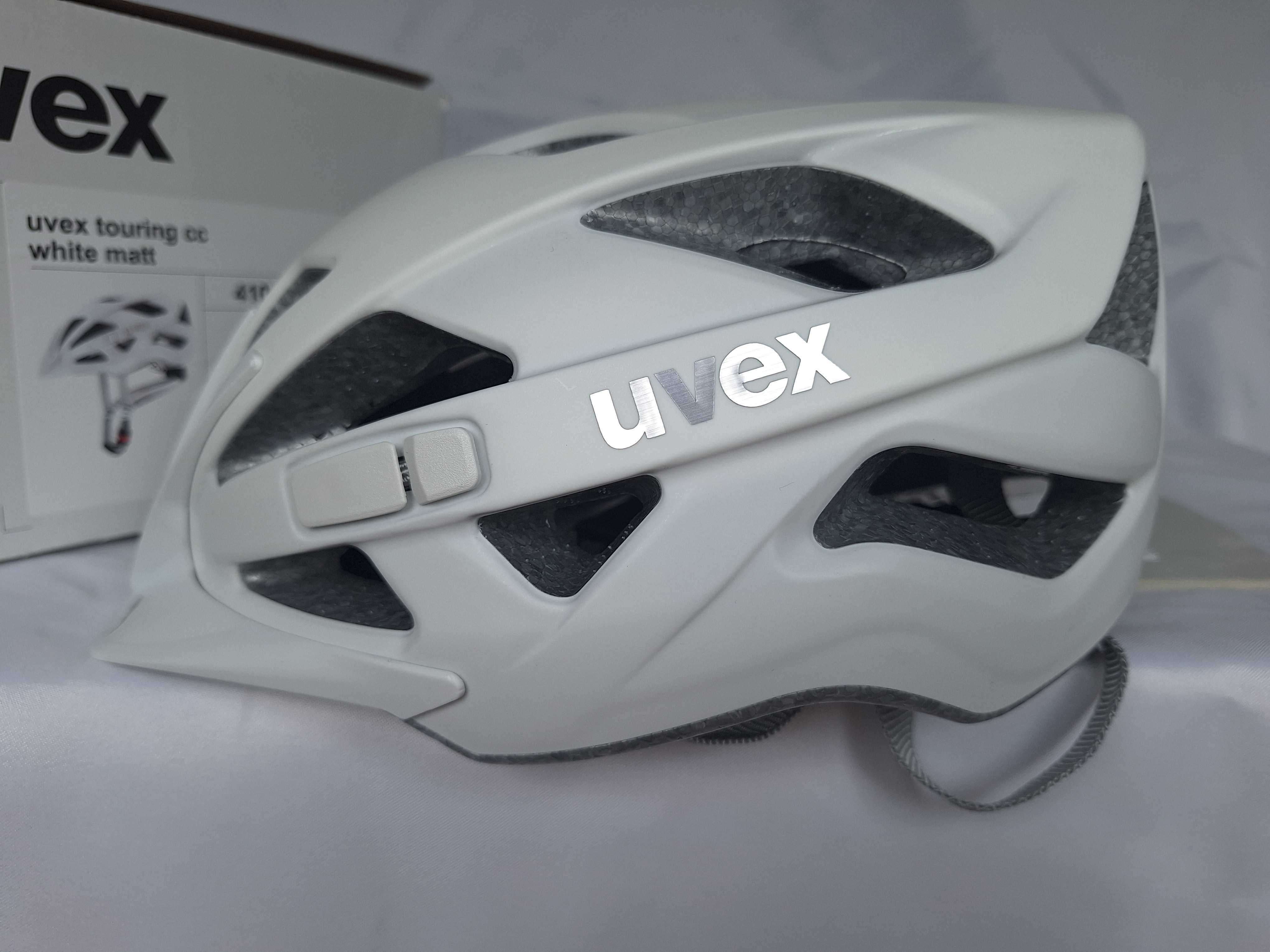 Kask rowerowy Uvex Touring CC White Mat S/M 52-57cm