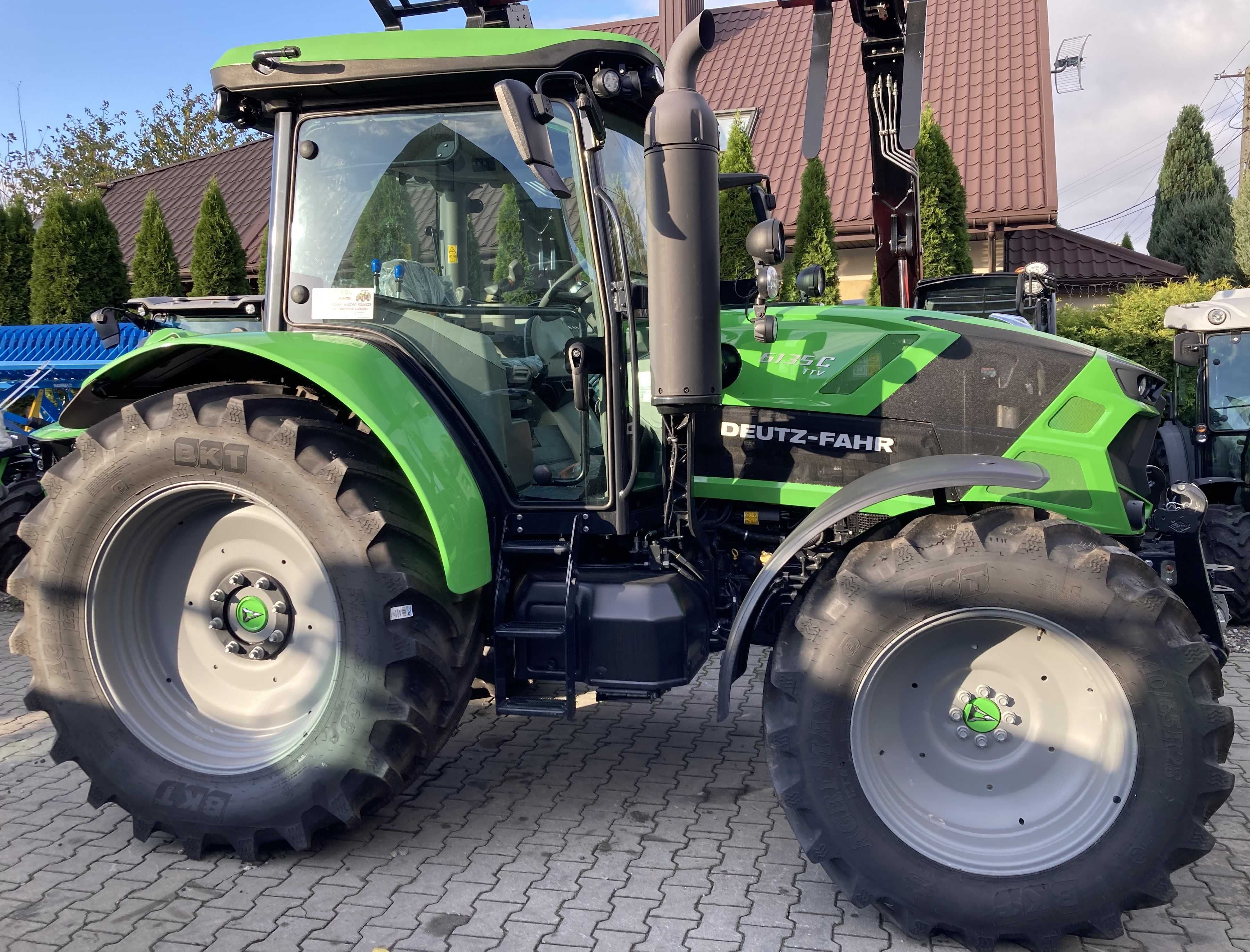 Ciągnik Deutz-Fahr 6135C TTV demo, gwarancja