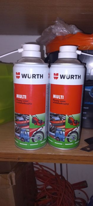 Płynny smar wielofunkcyjny Wurth 400ml 2szt