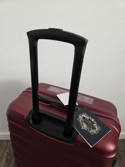 WITTCHEN Walizka duża 56-3A-313-31 Bordowa