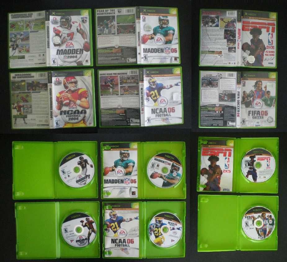 11 jogos X-BOX NFS Defender Voodoo Madden Fifa Counter Strike NBA