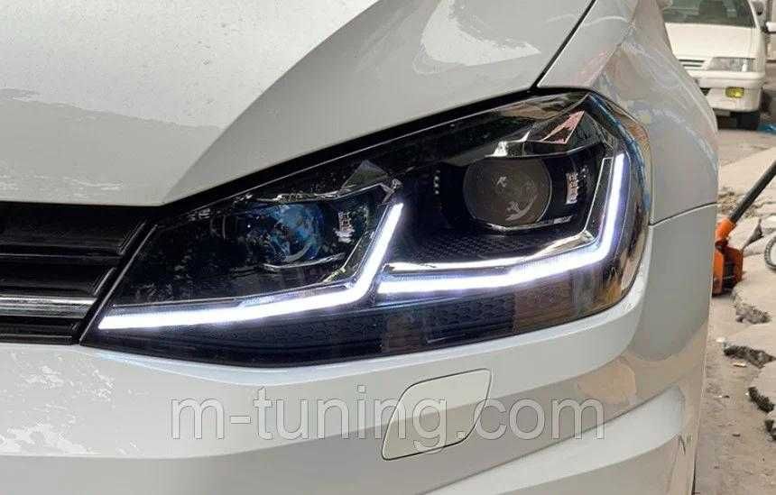 Фары VW Golf 7 рестайл (17-20) фара Full Led оптика (заміна галогену