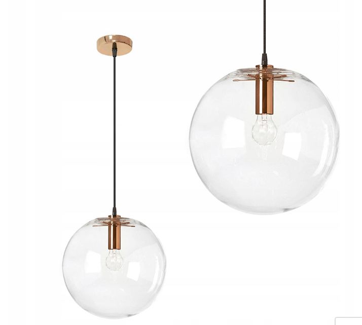 Lampy wiszące kule 20,25,30 cm
