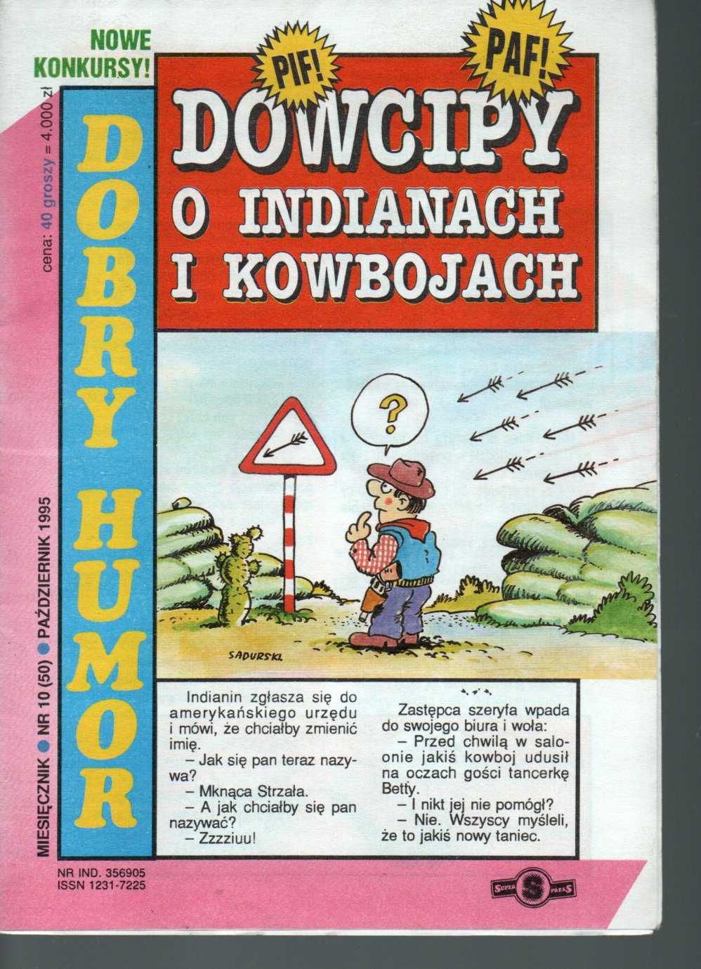 Dowcipy o indianach i kowbojach