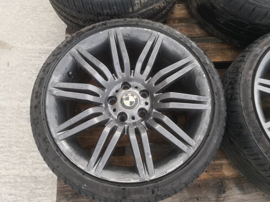 Alufelgi BMW e60 e61 Mpakiet Spider 19" oryginał z oponami 8.5J 9.5J