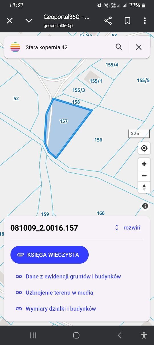 Sprzedam działkę