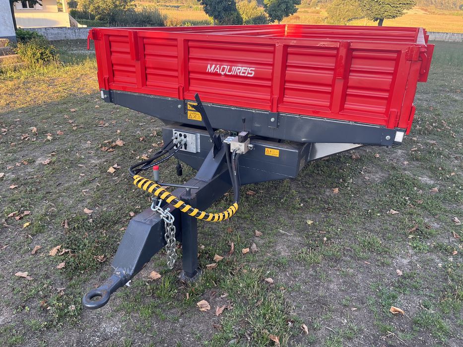 Reboque agrícola tribasculante 10T