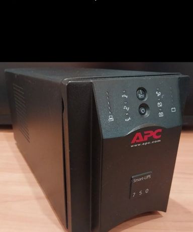 Джерело безперебійного живлення APC SMART-UPS 750VA  чиста синусоїда