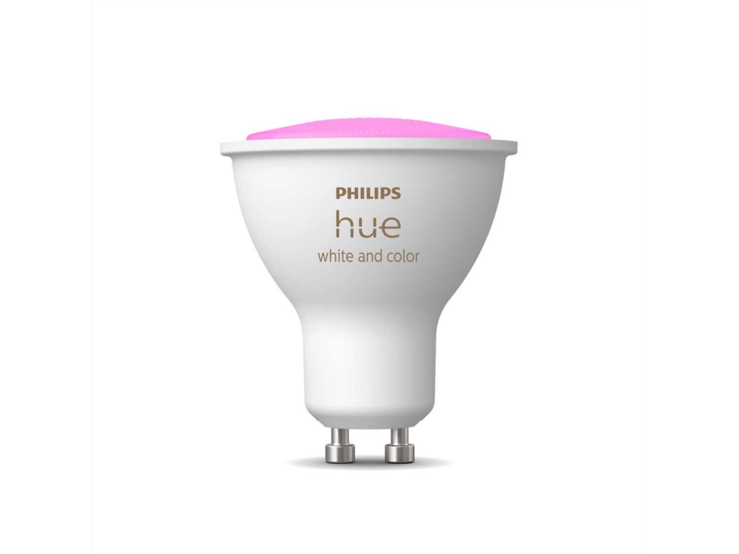 Розумні кольорові світлодіодні лампочки Philips Hue Color GU10 HomeKit