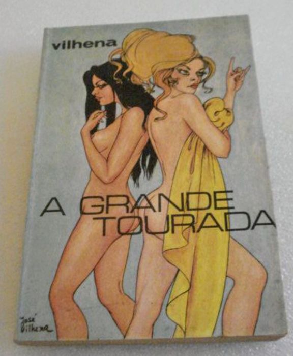 Livro de José Vilhena a grande tourada de 1970