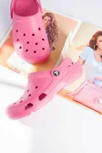 CROCS КРОКС оригинал. Розовые шлепанцы шлепки кроксы 36 37 38 39 женск