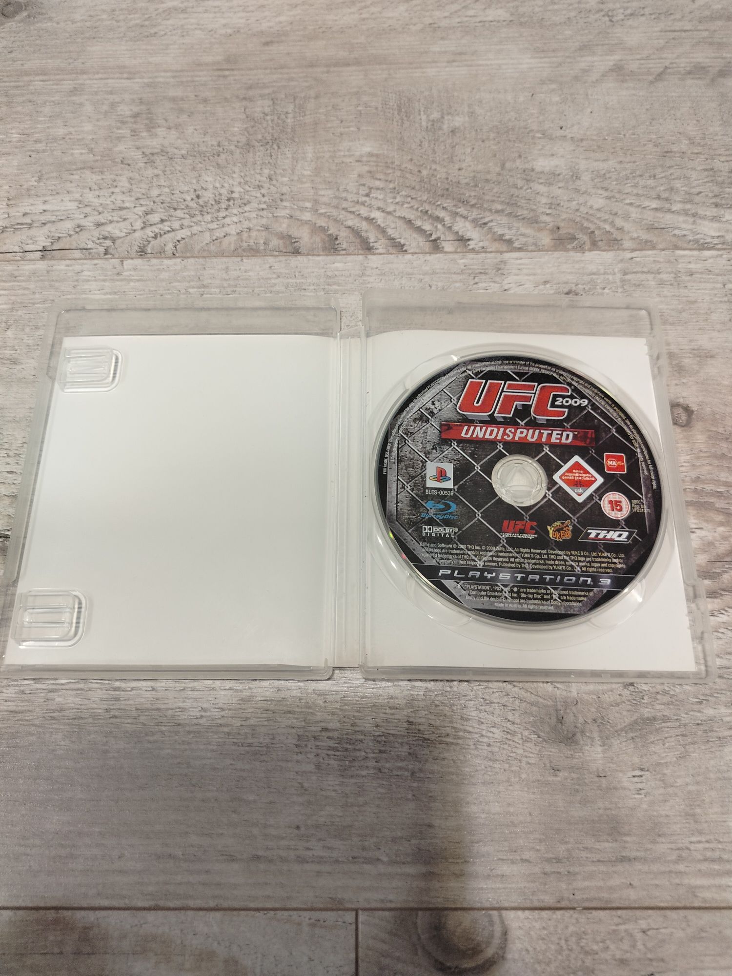 Gra UFC undisputed 2009 ps3