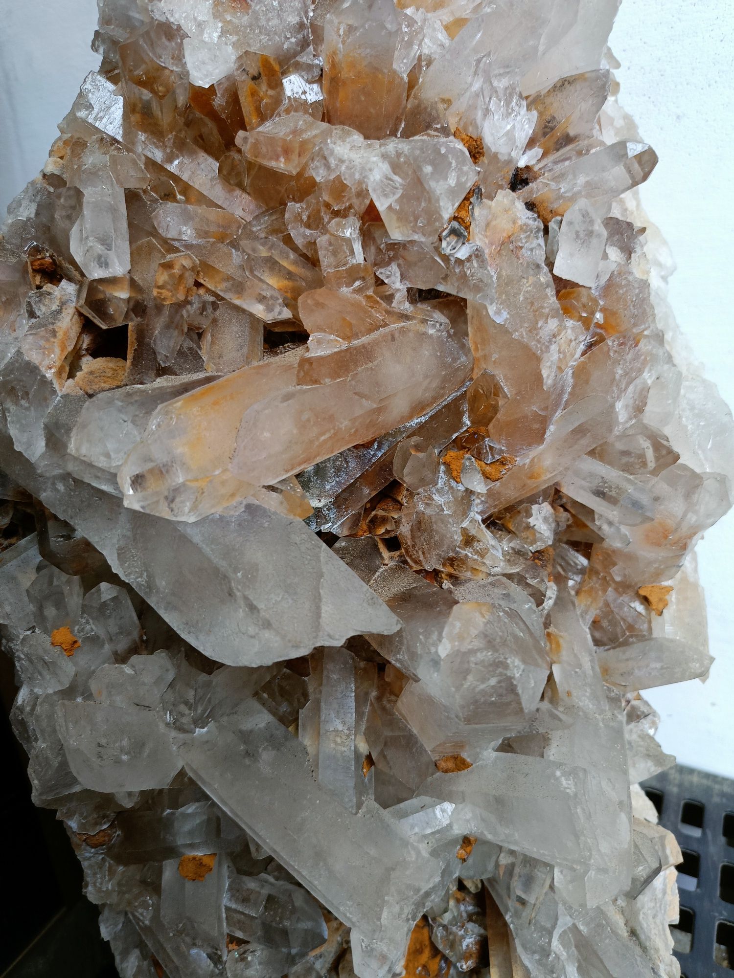 Naturalny kamień Kryształ Górski Olbrzym piękna krystalizacja