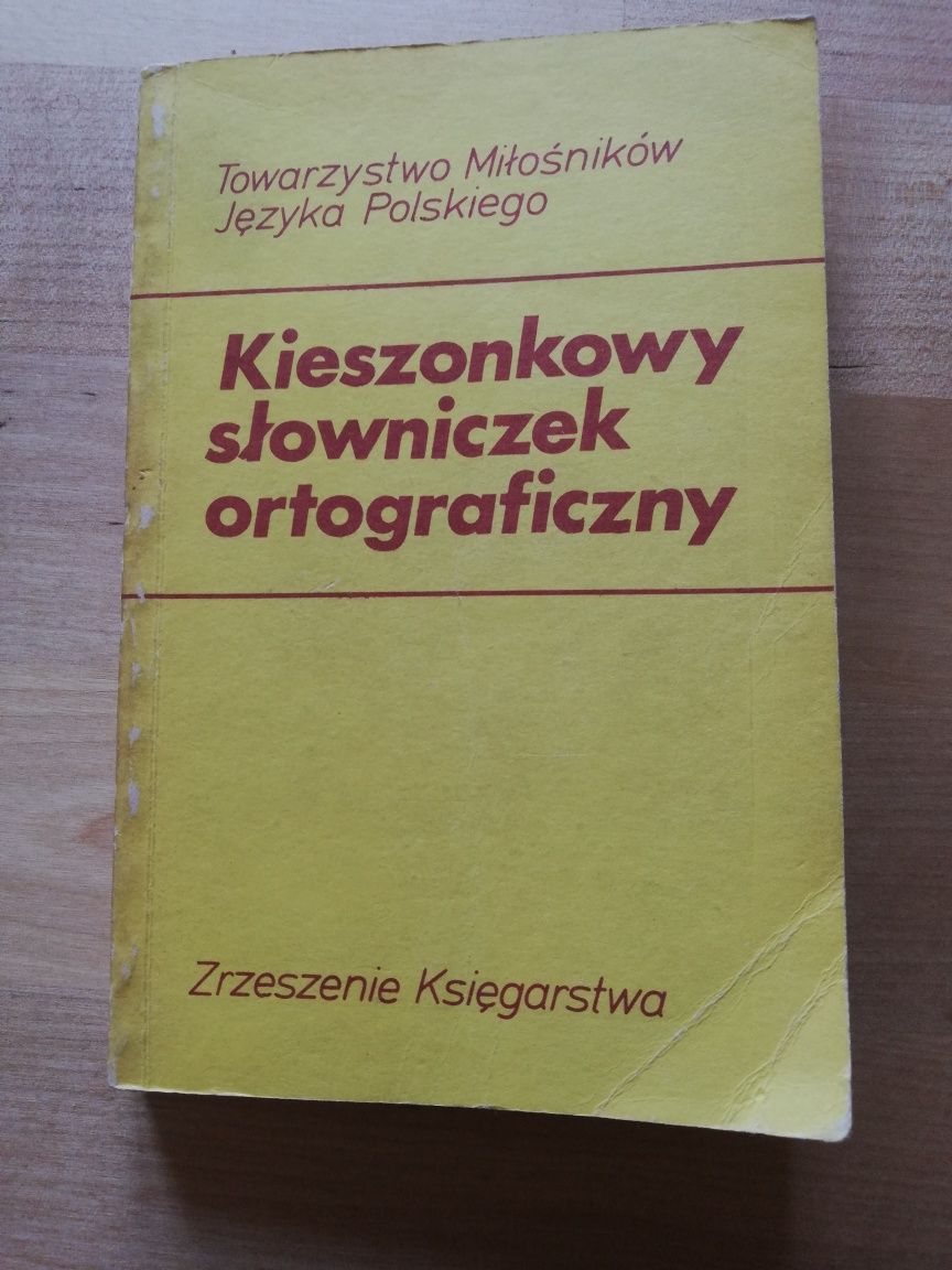 Kieszonkowy słownik ortograficzny, 1987 r.