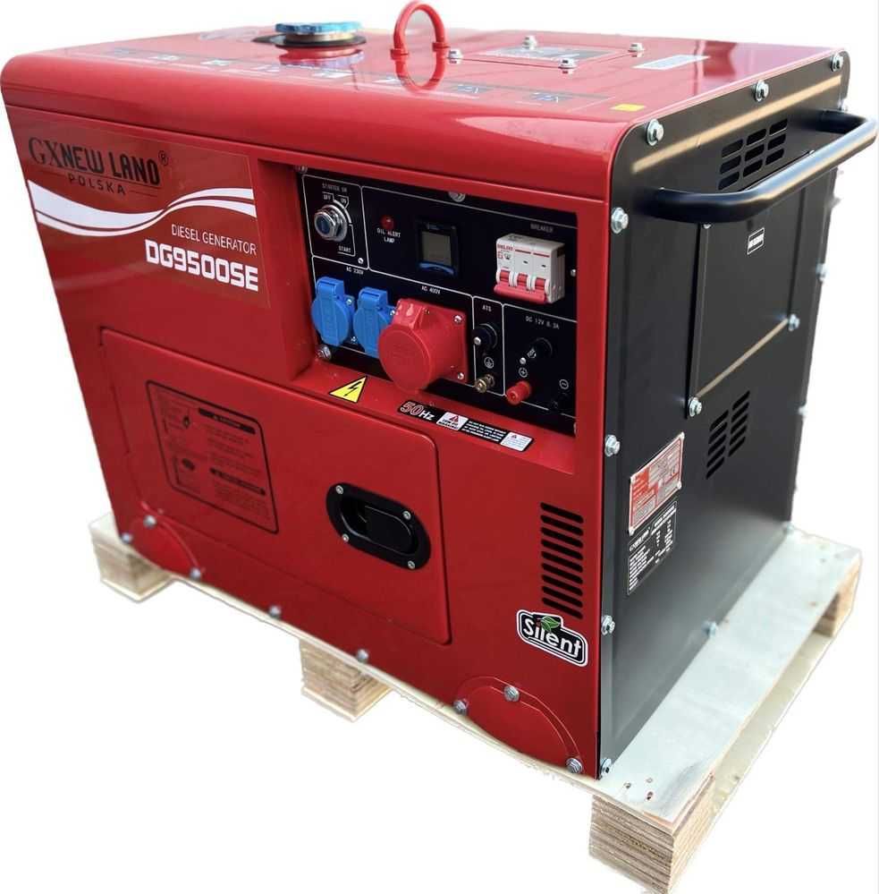 Agregat prądotwórczy 9.5 kva  7.5 kw ATS automat GX Polska
