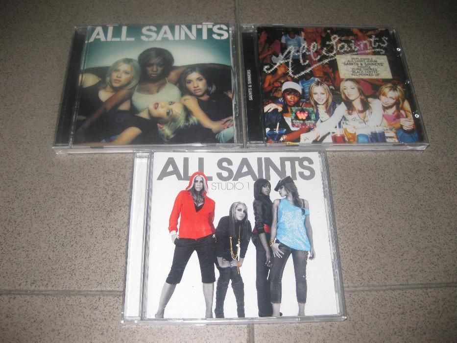 3 CDs das "All Saints" Excelente Estado!