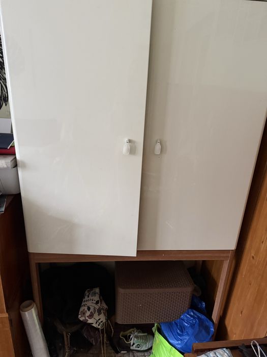 toaletka z oświetleniem, 4 szuflady szklana połka