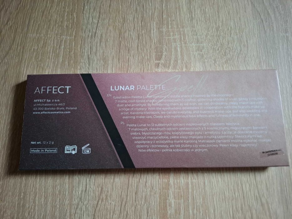 Paleta cieni Affect Lunar Spell