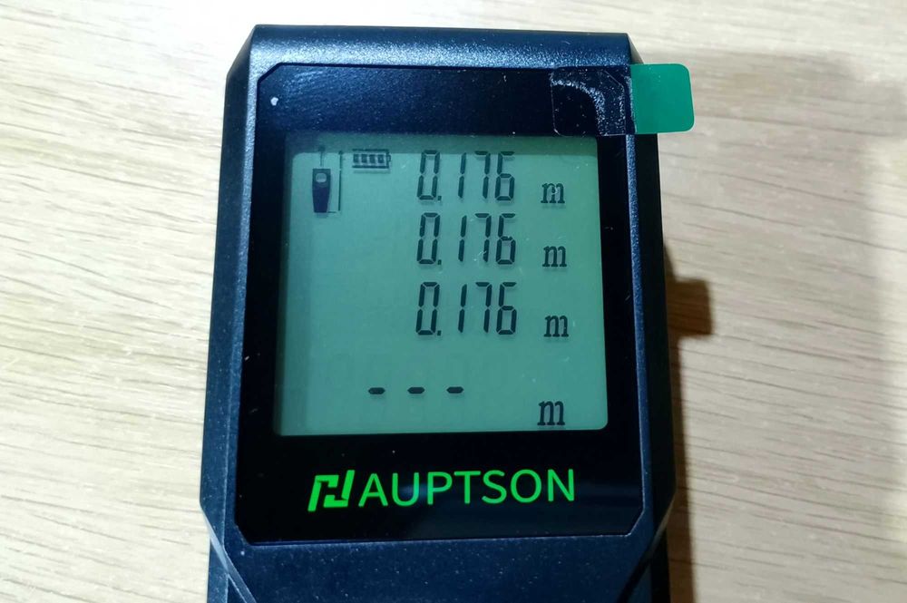 Дальномер лазерный 70м цифровой HAUPTSON рулетка новый