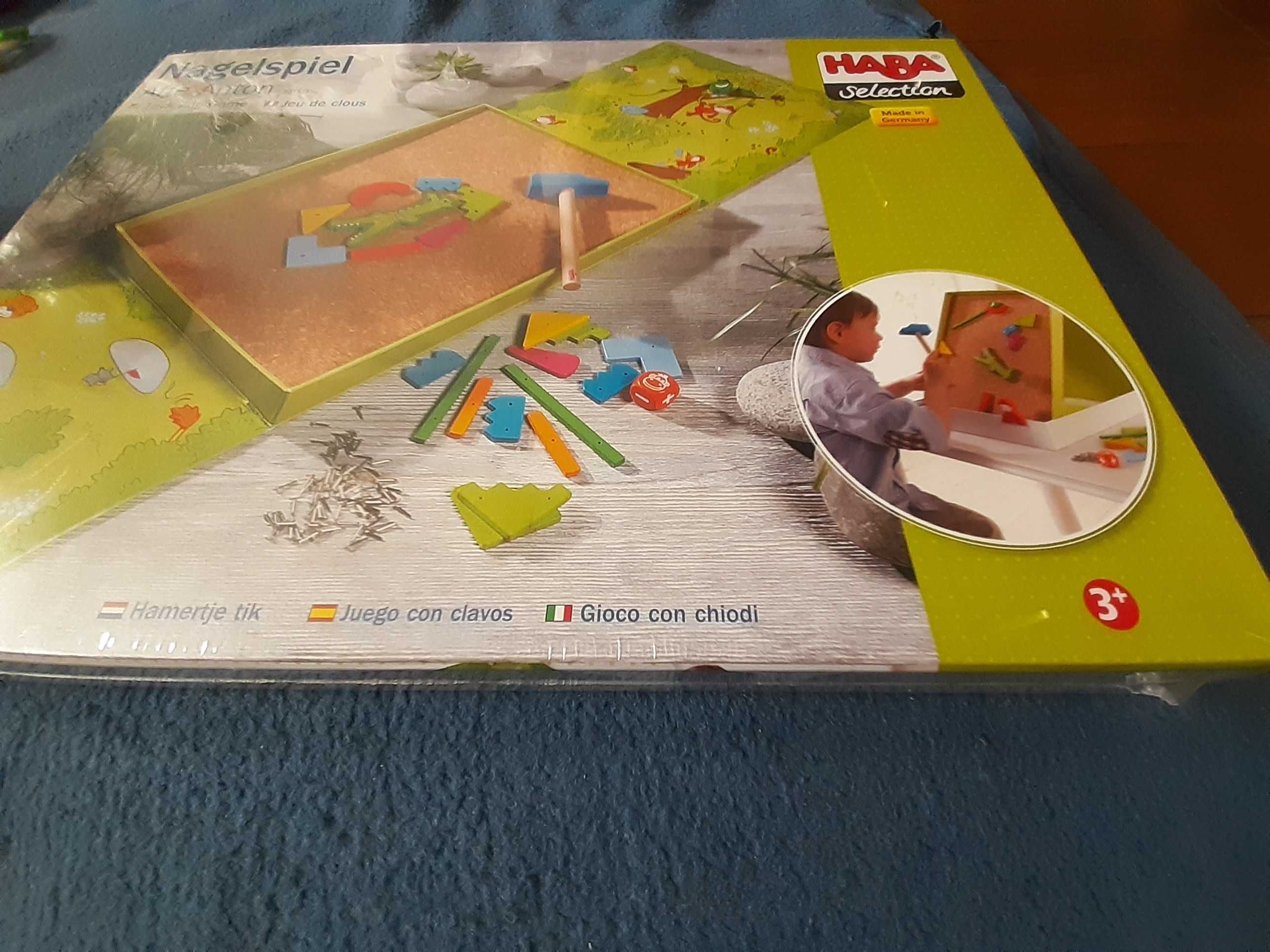 Nowa gra przybijanka Małpka Anton HABA, edukacyjna, sensoryczna