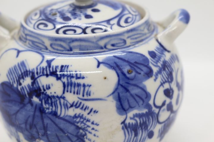 Bule Porcelana Chinesa Dinastia Qing Reinado Daoguang (1821 a 1850)