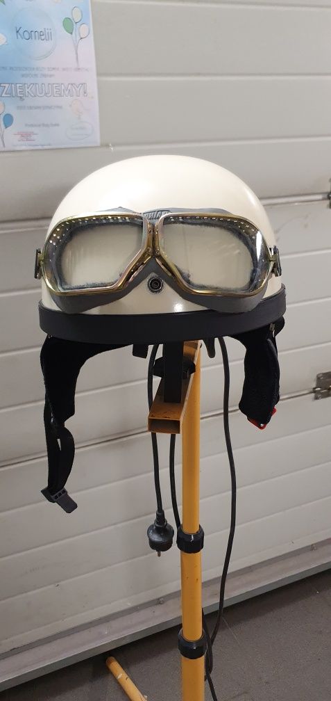 Kask orzeszek gogle prl