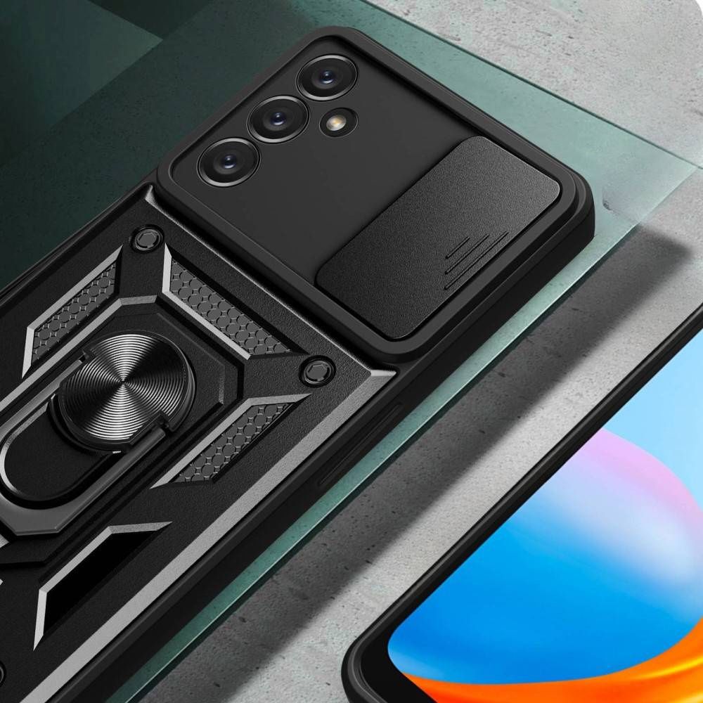 Etui Pancerne Galaxy A14 5G CamShield z Podstawką