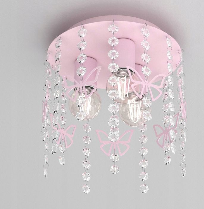Lampa sufitowa do pokoju dziewczynki