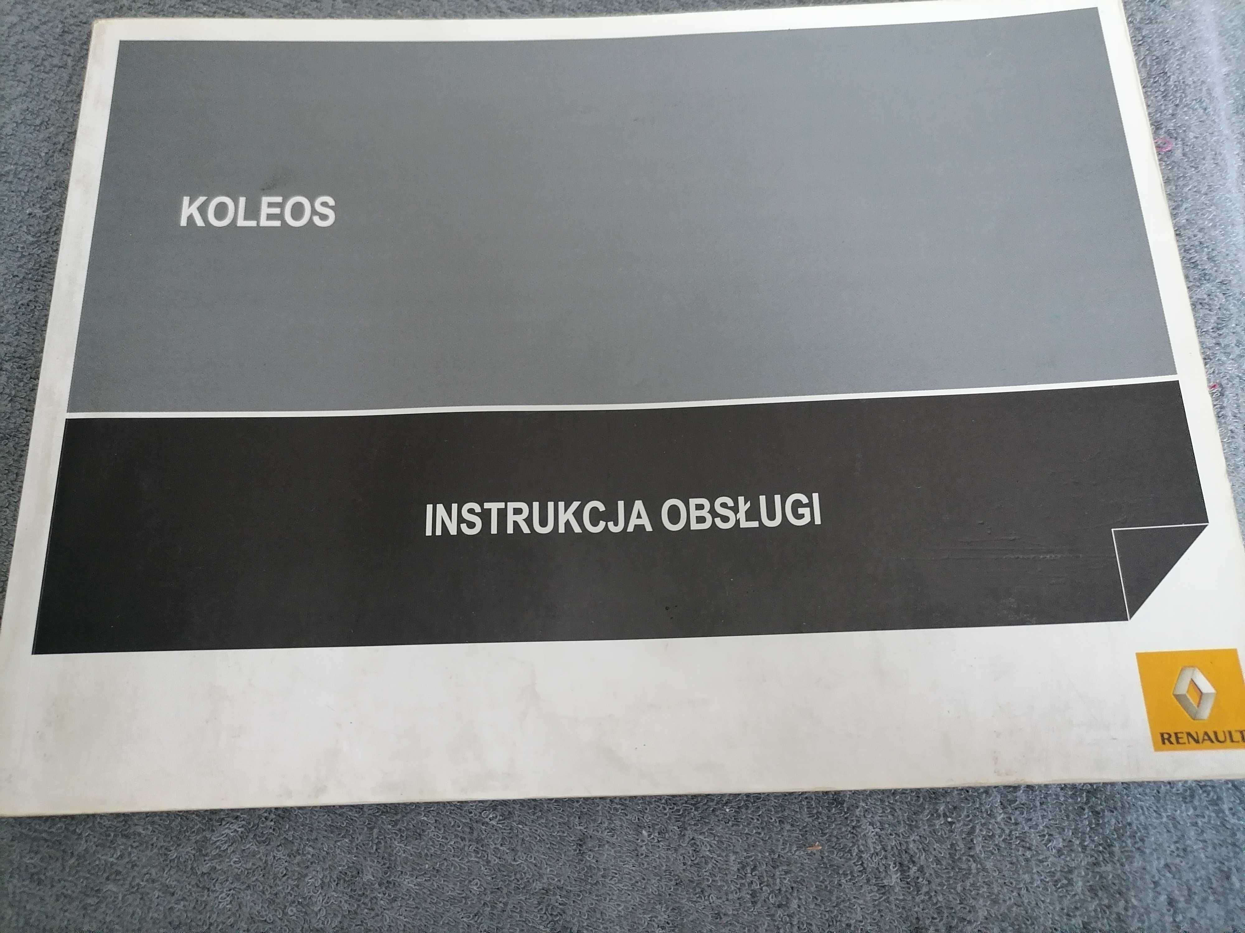 Instrukcja książka obsługi Renault koleos