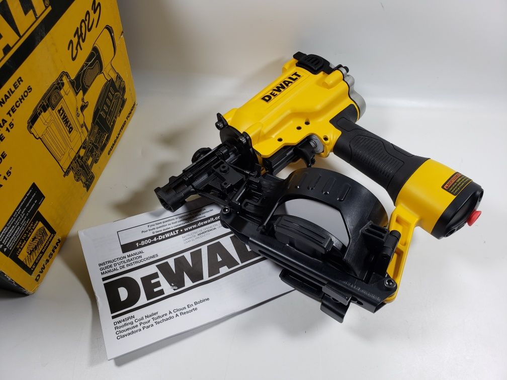 Dewalt DW45RN Кровельный нейлер пневмопистолет для битумной черепицы