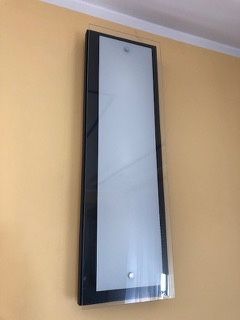 Lampy wiszące 8 szt. drewno/szkło mleczne