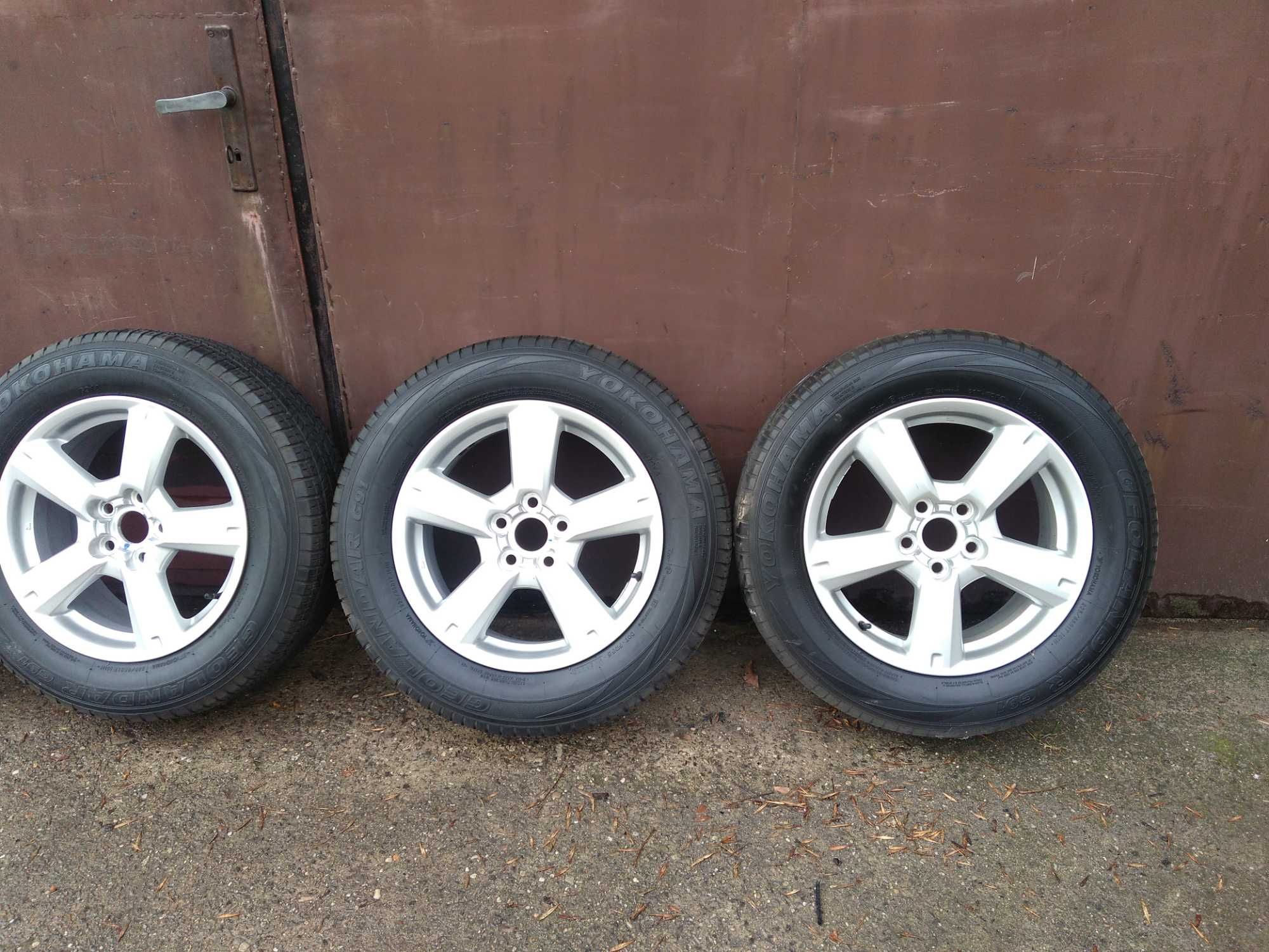 komplet kół felg koła RAV 4 15r 17x7j et45 jak nowe 5x114,3