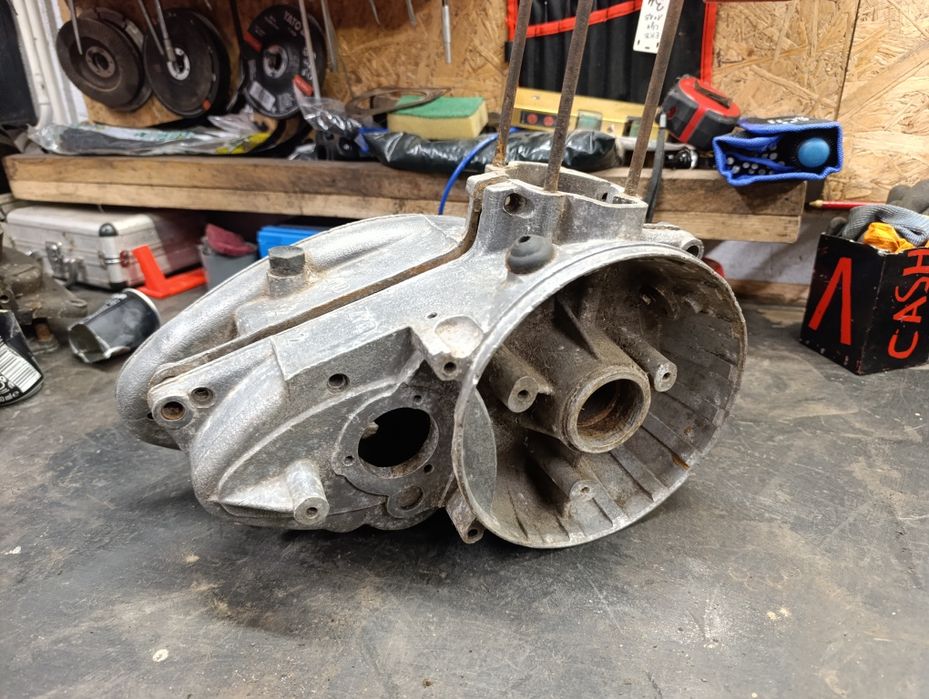 Kartery wsk 125 lelek bąk oryginał karter cylinder silnik 175 Wfm shl