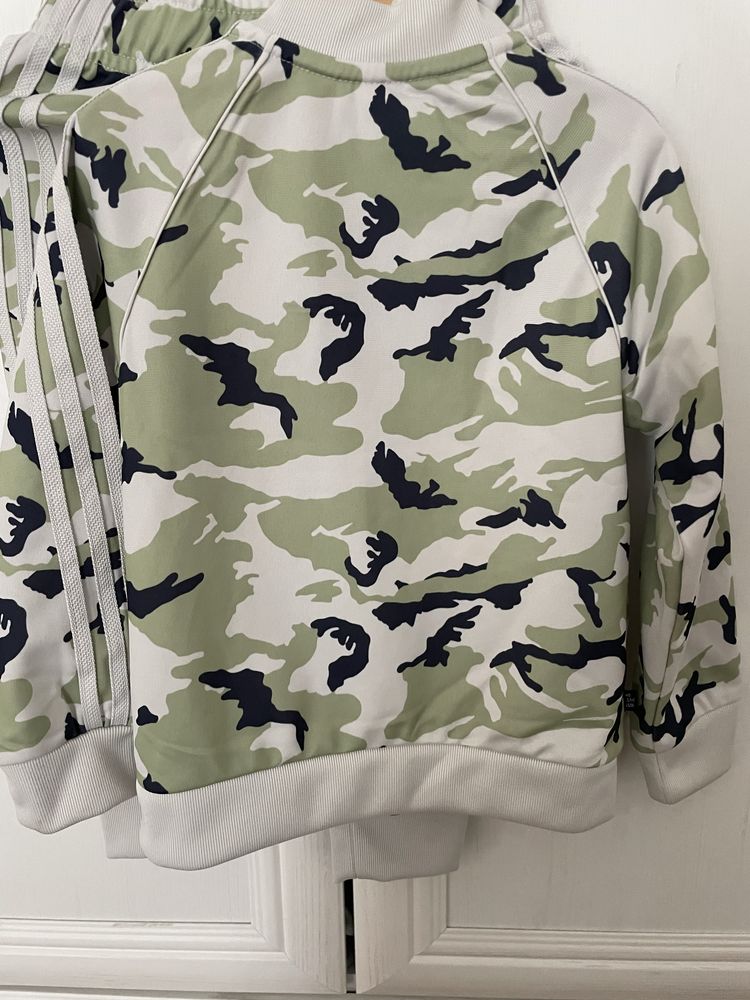 Komplet dresowy Adidas 92 dres moro