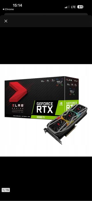 Karta graficzna PNY RTX 3080TI gwarancja