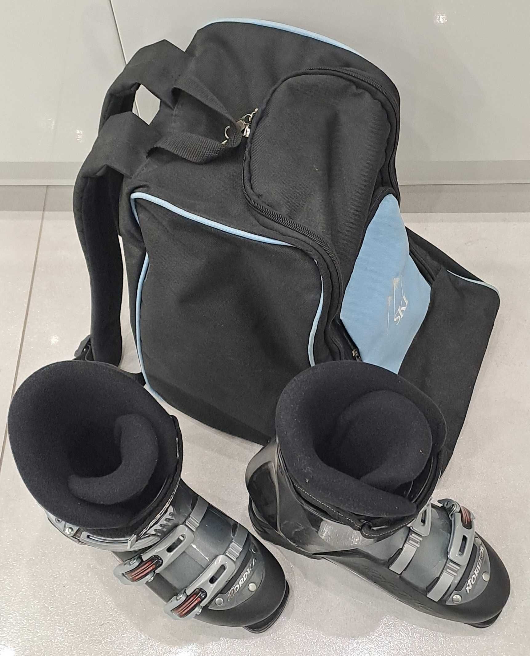 Buty narciarskie NORDICA, model BXR plus pokrowiec/plecak na buty