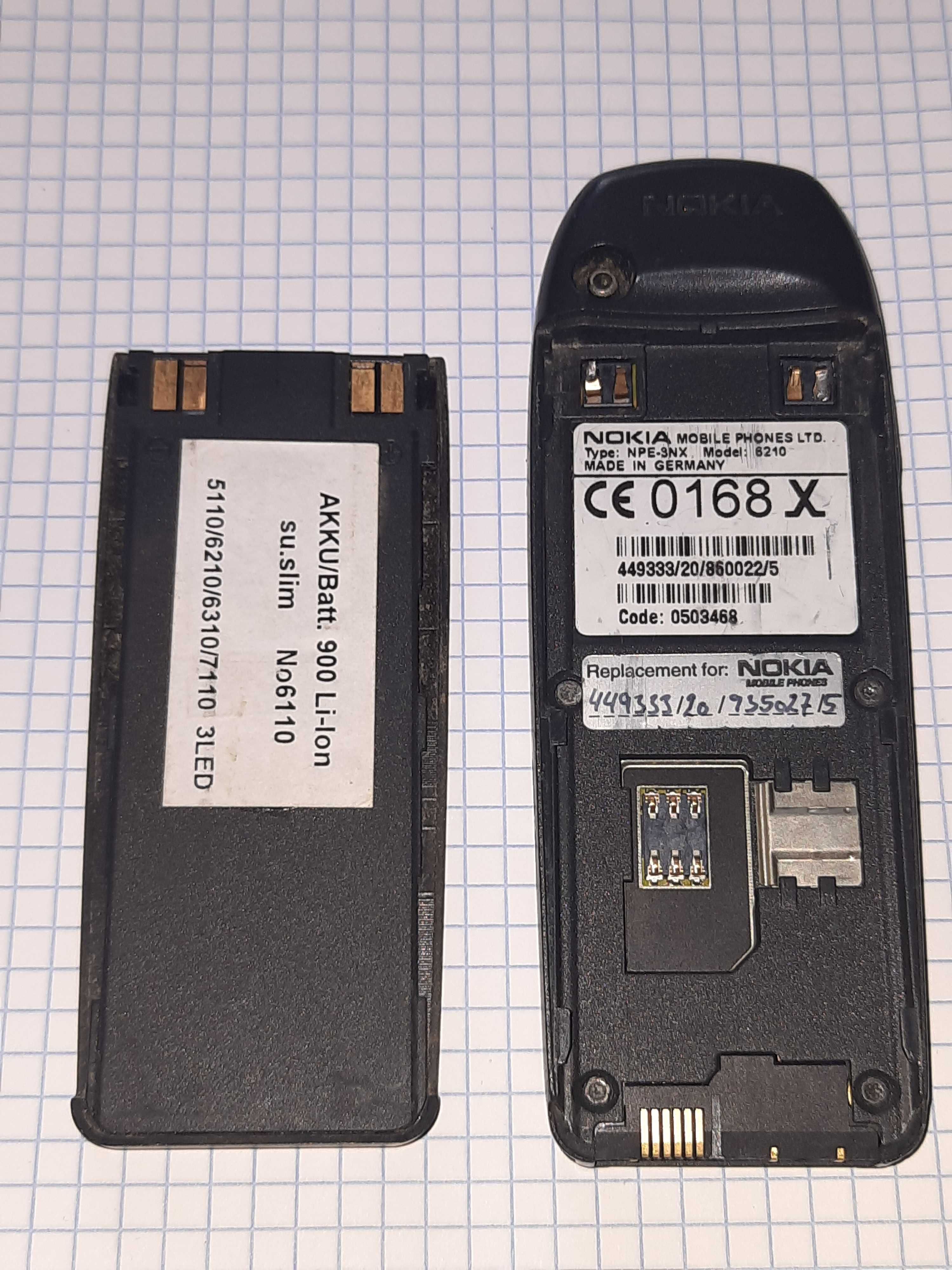 Продам мобильный телефон Nokia 6210