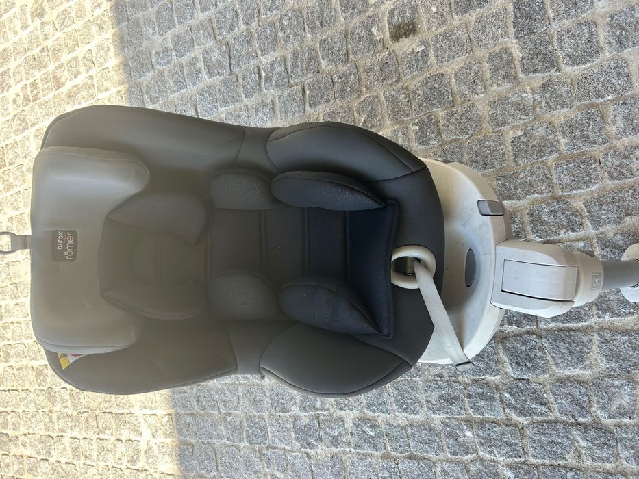 Cadeira auto para bebé Britax Römer Isofix 0-18kg | Cinzento