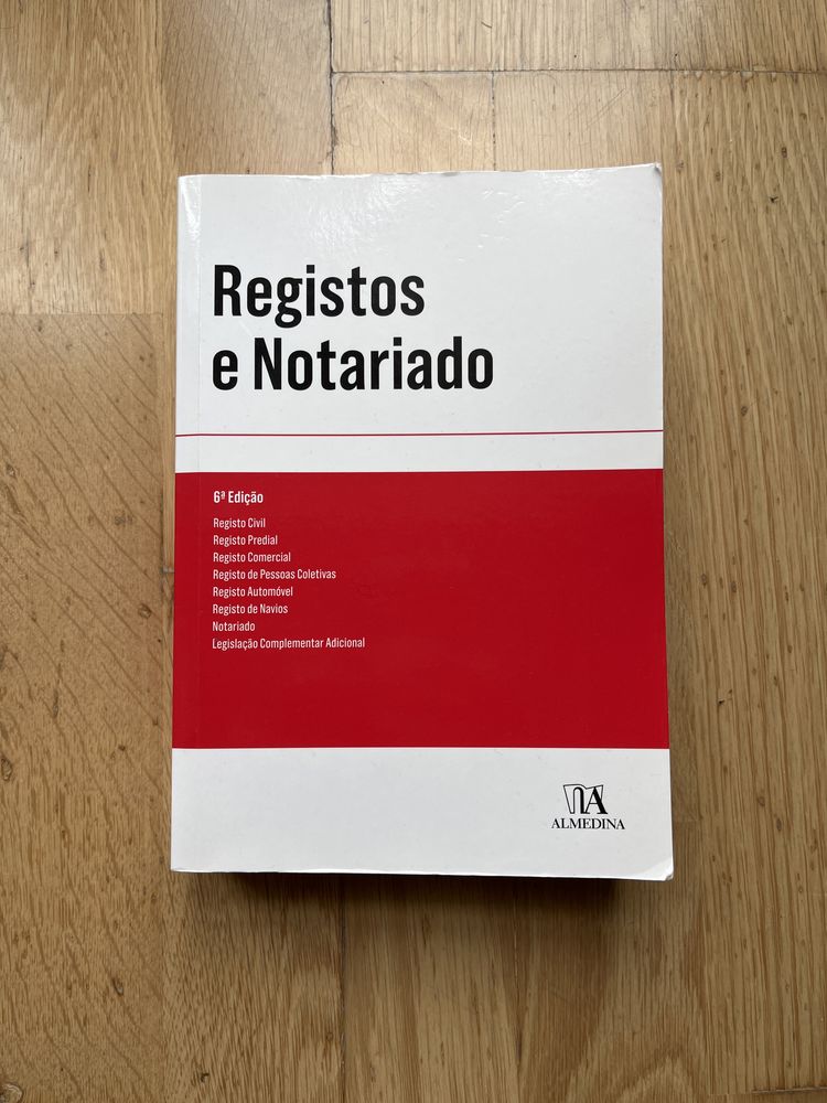 Registos e Notariado (Coletânea de Legislação)