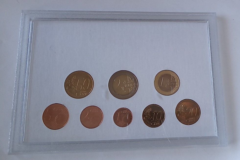 Set moedas novas Euro 2002 Irlanda