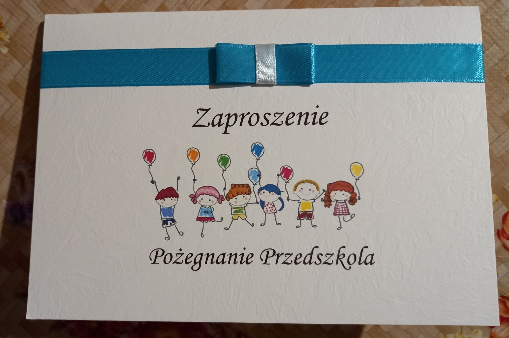Zaproszenie pożegnanie przedszkola zaproszenia zakończenie