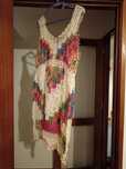 Vestido de tricot, feito à mão Nunca usado